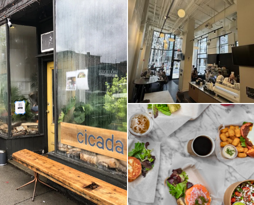 Cool Cafes in Boston cover photo collage