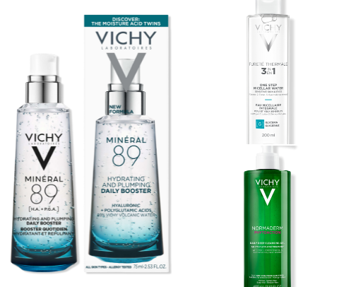 🌺Vichy Skincare Essentials: My Holy Grail Products♥️ cover photo collage