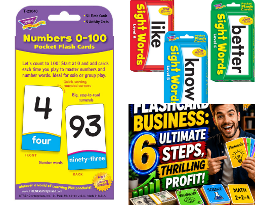Read Free - Flash Cards: Numbers 0 - 100 early math learners cover photo collage