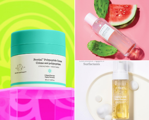 Skincare cover photo collage