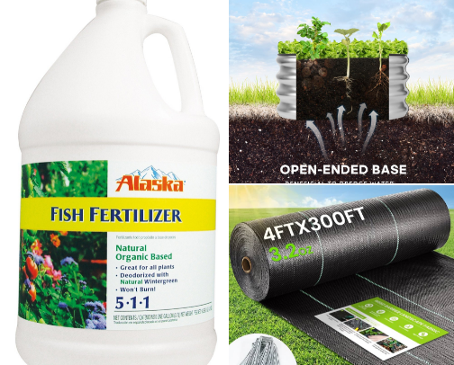Gardening Necessities cover photo collage