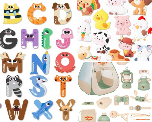 Toddler Finds - Great for Gifts cover photo collage