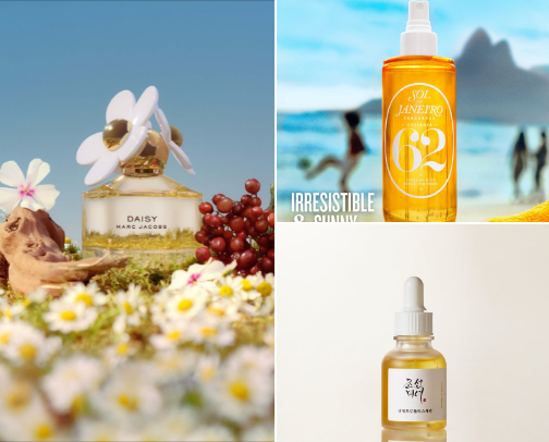 skin/haircare + makeup ~ cover photo collage