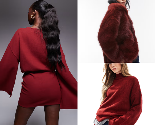 Burgundy szn cover photo collage
