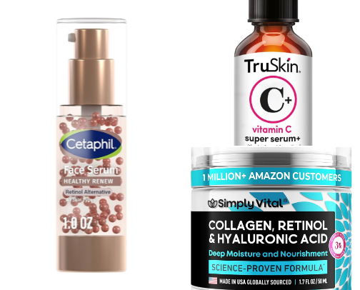 Featured Facial Skincare – Best Sellers from Amazon & Unique Finds from Etsy cover photo collage