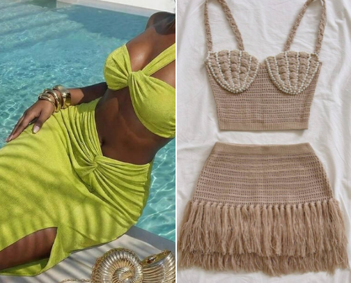 Summer dresses & Vacation Outfits for Women cover photo collage