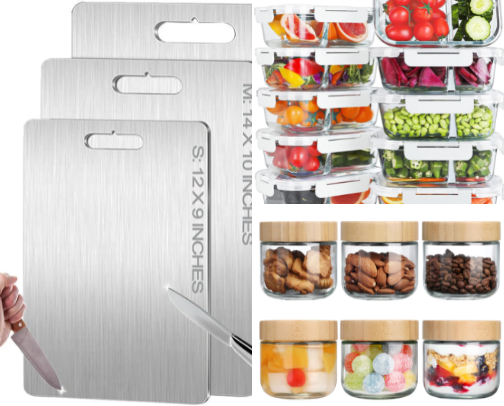 Meal Prepping Made Easy! cover photo collage