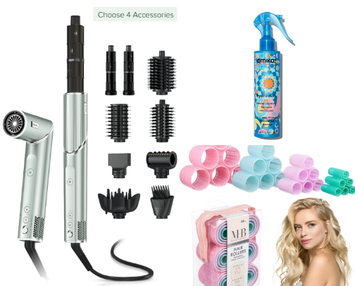 Hair Recs cover photo collage