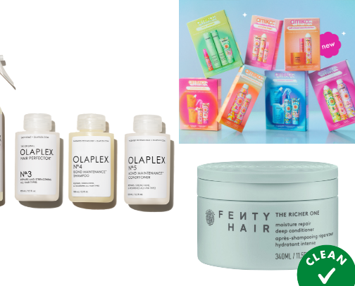 Hair care for growth and healthy hair cover photo collage