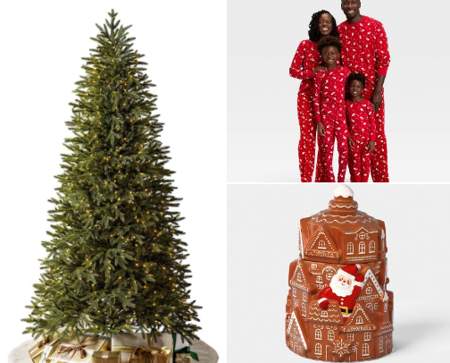 Christmas decor cover photo collage