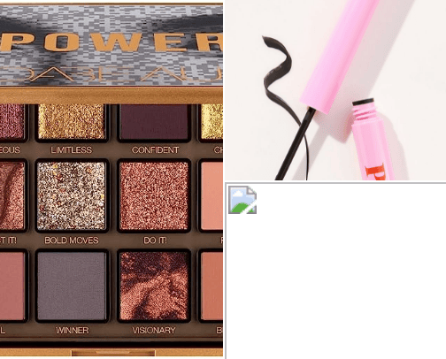 Makeup cover photo collage