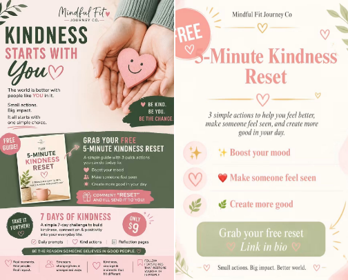 🎁 **Get your FREE 5-Minute Kindness Reset here:** cover photo collage