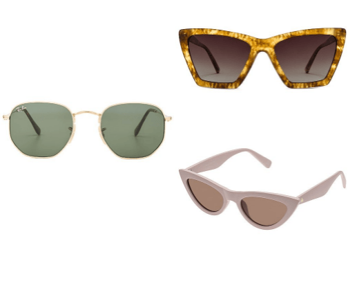 Sunglasses cover photo collage