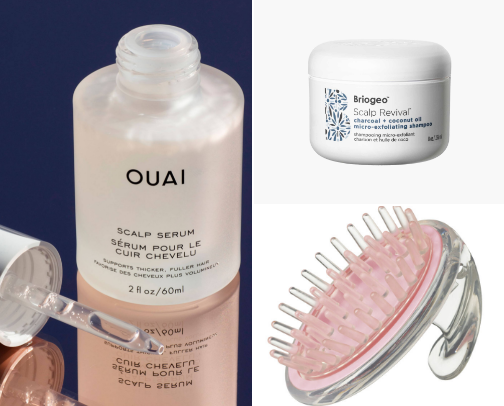 Scalp care cover photo collage