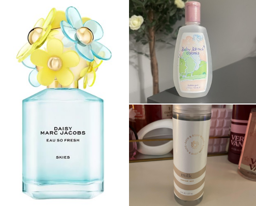 Scents: heaven sent cover photo collage