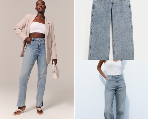 Tall Girl Friendly Jeans! cover photo collage
