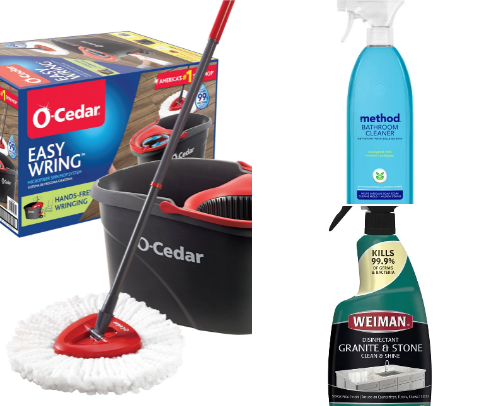 Home Cleaning Essentials cover photo collage