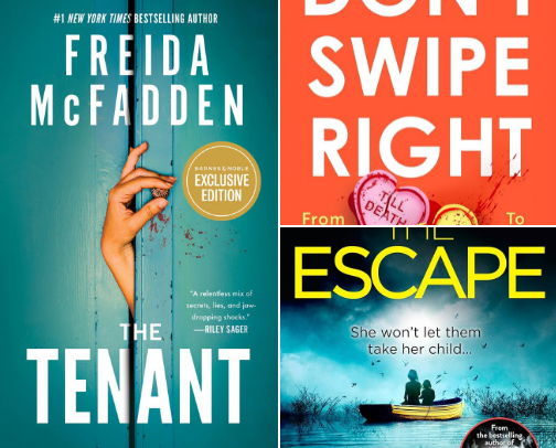 The Best Psychological Thriller Books you will ever read! cover photo collage