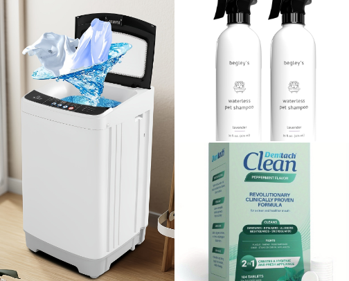 Cleaning essentials must haves cover photo collage