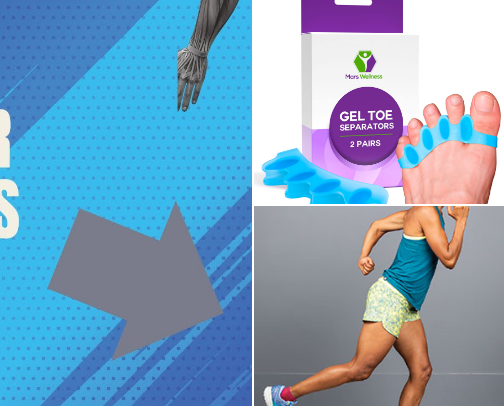 Foot and ankle injury prevention/fix cover photo collage