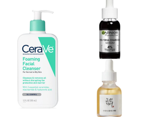 affordable skincare cover photo collage