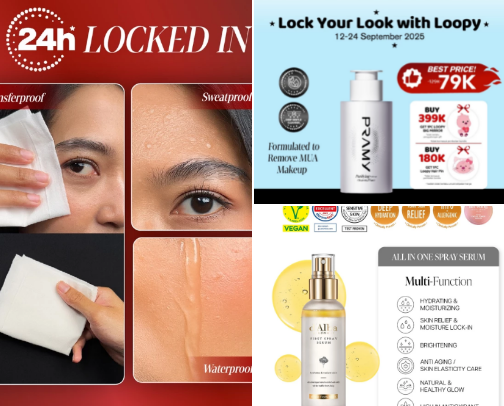 Essentials for Beauty: Favorite Skincare and Makeup cover photo collage