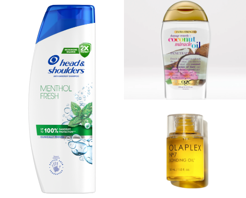 Hair care product that save me so much money cover photo collage