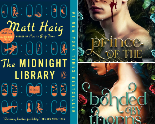 April Reading Wrap-Up cover photo collage