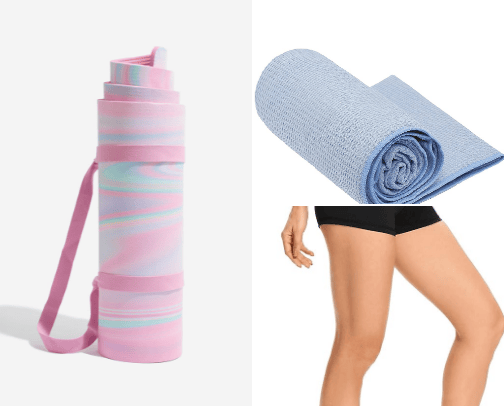 must haves for yoga cover photo collage