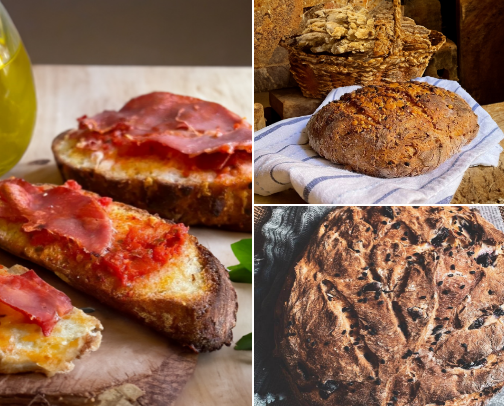 🥖Learn how to make bread and yeast products at home🍞 cover photo collage