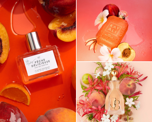 Peach Fragrance Picks cover photo collage