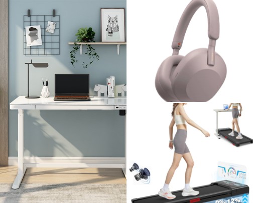 Things That Make Me Giddy to Work From Home! cover photo collage