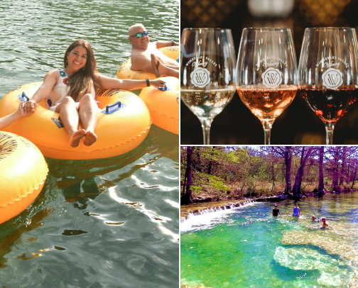 Beautiful places to visit in Texas cover photo collage