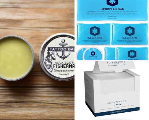 Tattoo Must Haves: Before & After cover photo collage