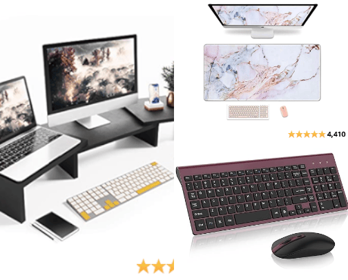 Desk accessories! ✨ cover photo collage