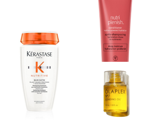 glossy locks & healthy hair: haircare must‑haves 💁‍♀️✨ cover photo collage