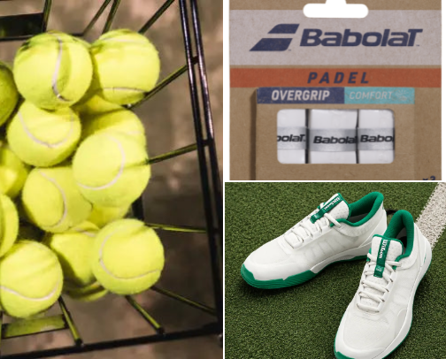 Padel starter kit for beginners cover photo collage