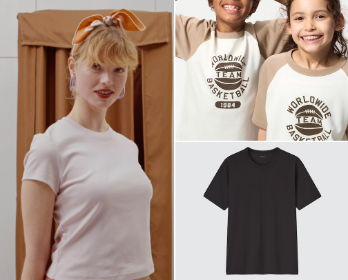 Uniqlo Apparel cover photo collage