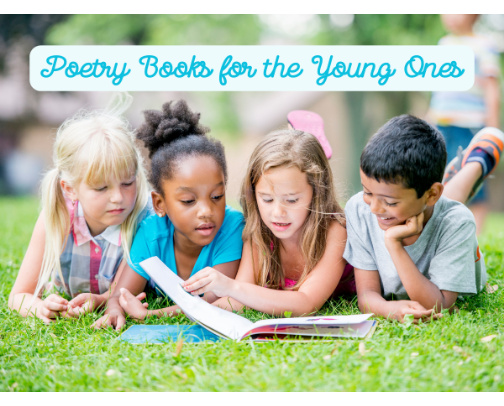Poetry Books for the Young Ones cover photo collage