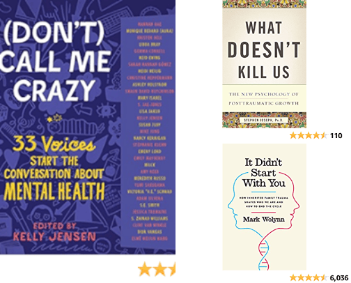 Understanding Mental Health: Books That Help cover photo collage
