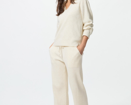 uniqlo washable knit pants cover photo collage