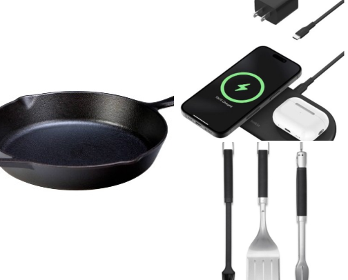 Gifts for Dad Under $75 (2026): Grill Gear, Gadgets & Grooming cover photo collage