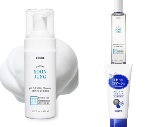 Dudes need nice skin too! Some products for my bros who want glowy skin. cover photo collage