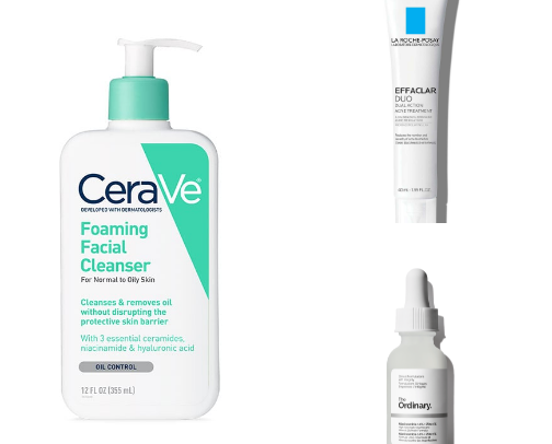 Acne Care cover photo collage
