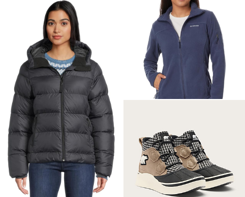 OOTD for winter cover photo collage