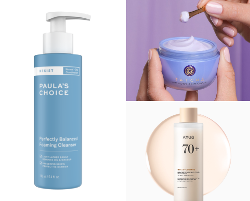 My skincare holy grails🌸🌿 cover photo collage