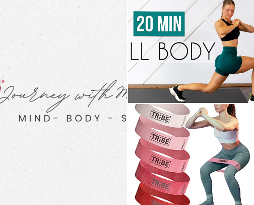 Wellness & Workout 🌿 cover photo collage