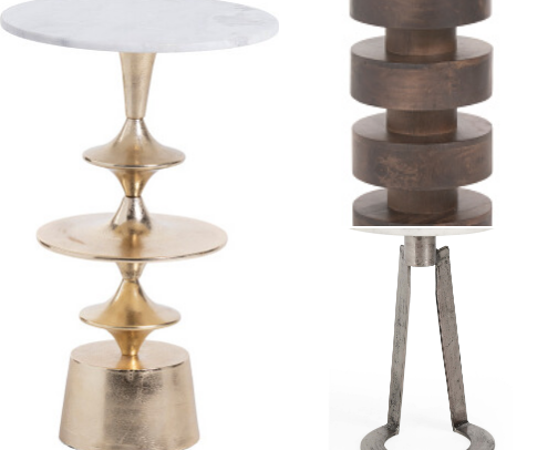 Accent Tables for Small spaces cover photo collage