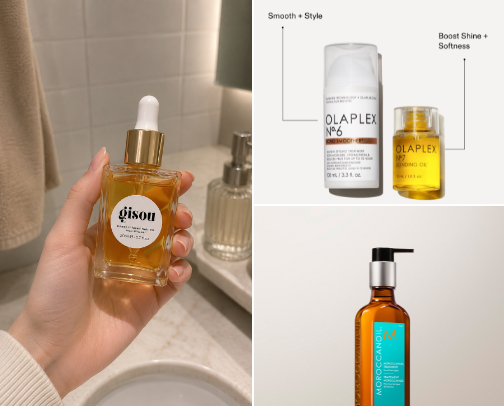 Healthy Hair Essentials cover photo collage