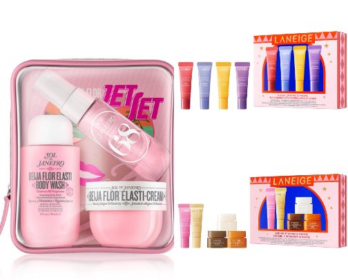 The BEST Gift Sets cover photo collage